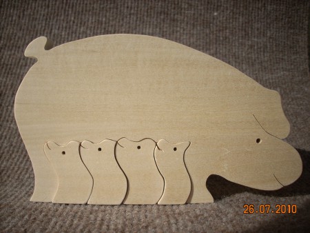 24 - prasiatko rodinka  90 x 150 mm